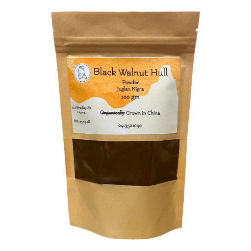 Black Bear Herbals - Black Walnut Hull Powder 100gm