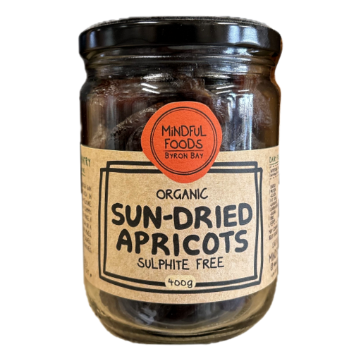 Mindful Foods - Organic Sun-Dried Apricots 400gm