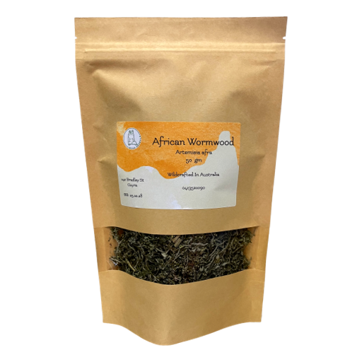 Black Bear Herbals - Wildcrafted Wormwood African 50gm