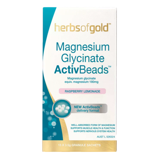 Herbs of Gold - Magnesium Glycinate ActivBeads