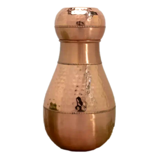 Ayurveda Specialist - Copper Carafe Sequence with Round Stopper ± 950ml