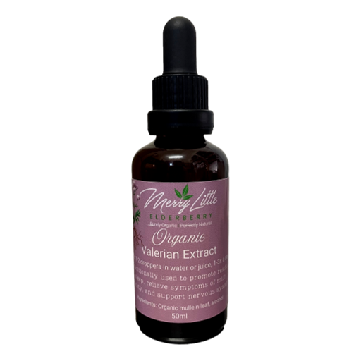 Merry Little Elderberry - Organic Valerian Extract 50ml