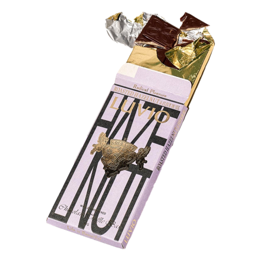 Loco Love – Lucio Chocolate Truffle Bar Roasted Hazelnut & Fleur de Sel 90gm