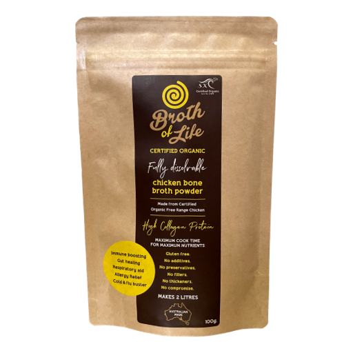 Broth of Life - Fully Dissolvable Chicken Bone Broth 100gm