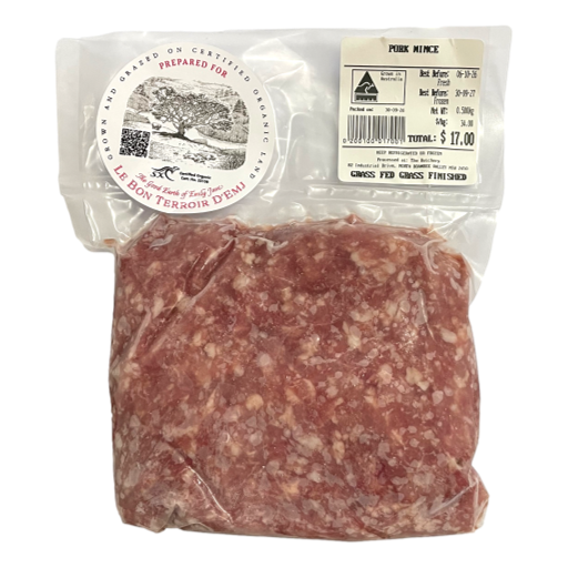 Le Bon Terroir D'Emj - Pork Mince per kg (not postable)