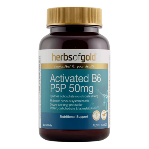 Herbs of Gold - Activated B6 P5P 50mg 60