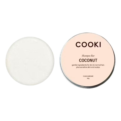 Cooki - Coconut Oil Shampoo Bar With Tin 65gm