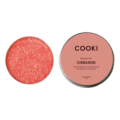 Cooki - Cinnamon Shampoo Bar With Tin 65gm