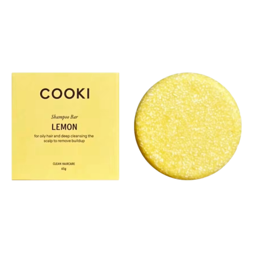 Cooki - Lemon Shampoo Bar In Box 65gm