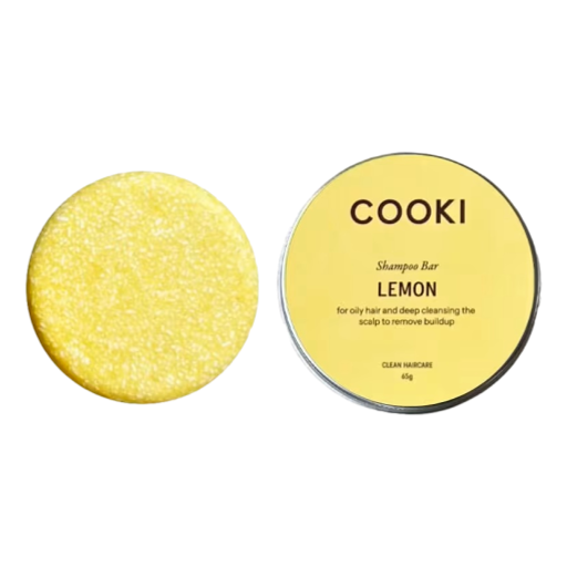 Cooki - Lemon Shampoo Bar With Tin 65gm
