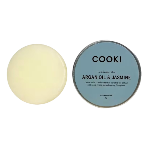 Cooki - Argan Oil & Jasmine Conditioner Bar With Tinb 75g,