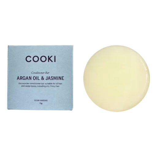 Cooki - Argan Oil & Jasmine Conditioner Bar In Box 75gm