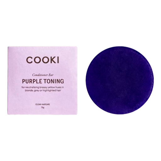 Cooki - Purple Toning Conditioner Bar In Box 75gm