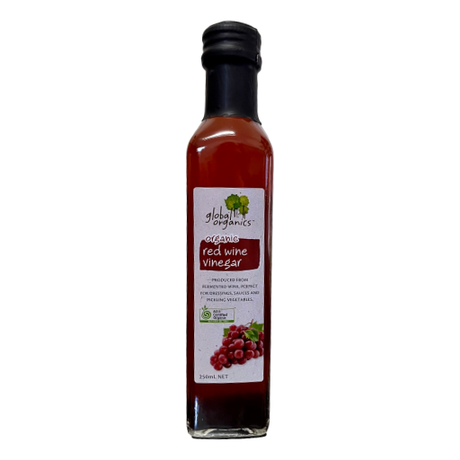 Global Organics - Red Wine Vinegar 250ml