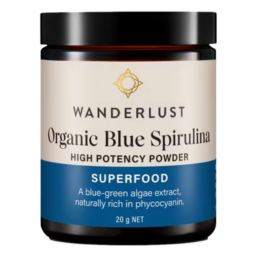 Wanderlust - Blue Spirulina Organic Powder 20gm